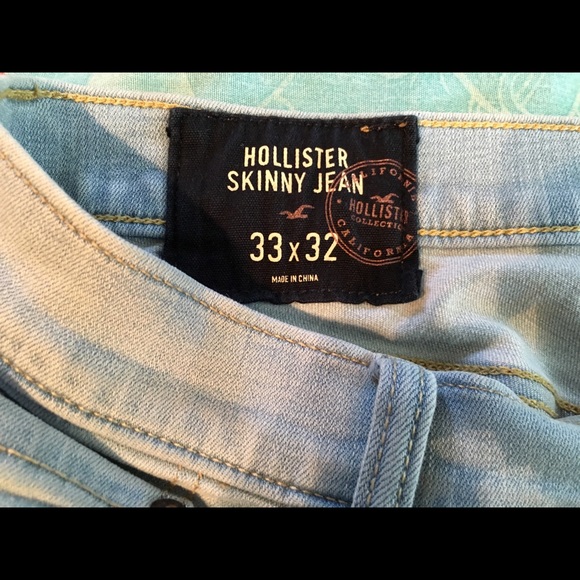 Hollister light blue jeans - Picture 3 of 4